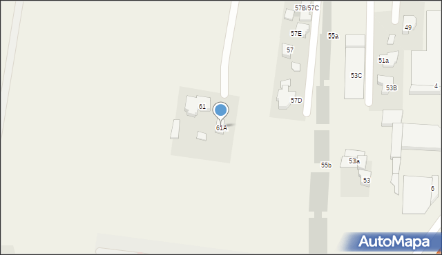 Jawczyce, Poznańska, 61A, mapa Jawczyce