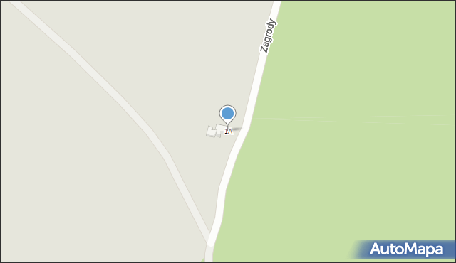 Jaworzno, Podlesie, 1A, mapa Jaworzno