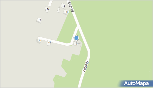 Jaworzno, Podlesie, 3, mapa Jaworzno