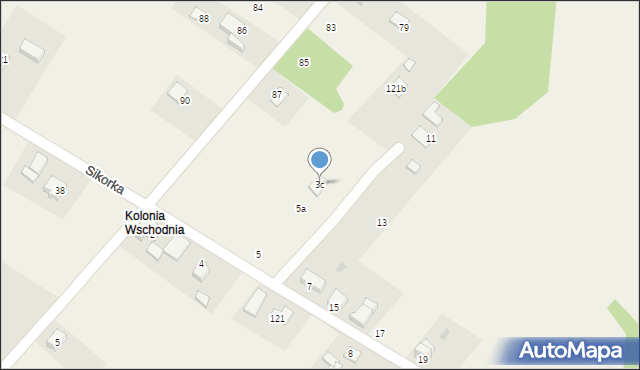 Jerzmanowice, Pod Grodziskiem, 3c, mapa Jerzmanowice