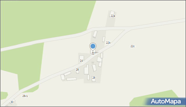 Jurowce, Polna, 22, mapa Jurowce