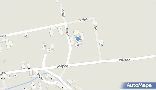 Kamieniec Ząbkowicki, Polna, 2a, mapa Kamieniec Ząbkowicki