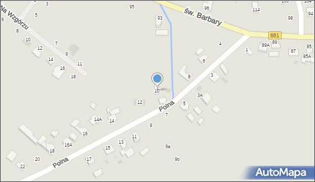 Kańczuga, Polna, 10, mapa Kańczuga