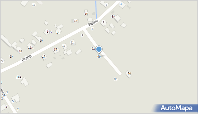 Kańczuga, Polna, 9b, mapa Kańczuga