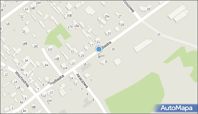 Karczew, Podlaska, 18, mapa Karczew