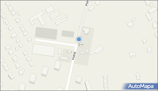 Karczewice, Polna, 3, mapa Karczewice