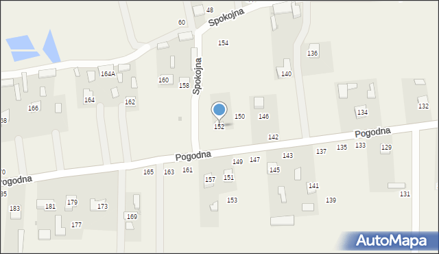 Karczmiska Pierwsze, Pogodna, 152, mapa Karczmiska Pierwsze