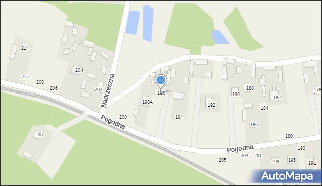 Karczmiska Pierwsze, Pogodna, 196, mapa Karczmiska Pierwsze