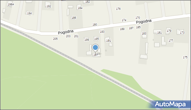 Karczmiska Pierwsze, Pogodna, 197, mapa Karczmiska Pierwsze