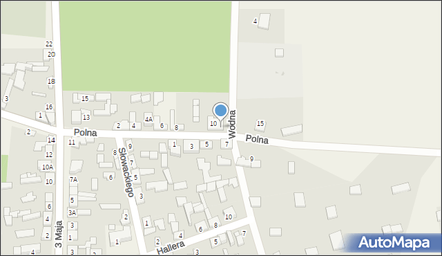 Kazimierz, Polna, 12, mapa Kazimierz