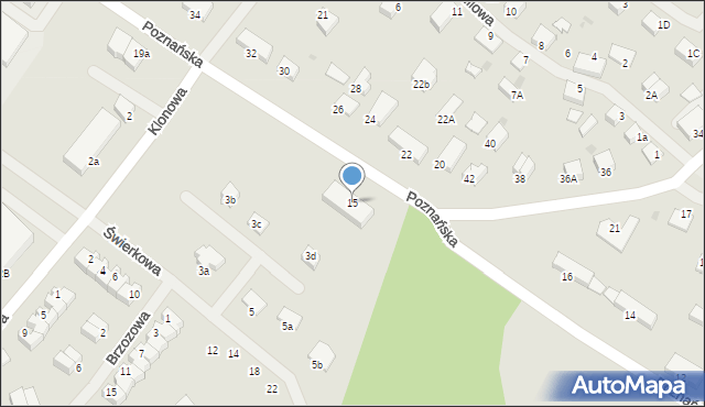Kętrzyn, Poznańska, 15, mapa Kętrzyn