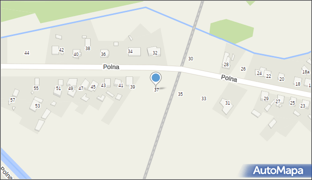 Kiełczewo, Polna, 37, mapa Kiełczewo