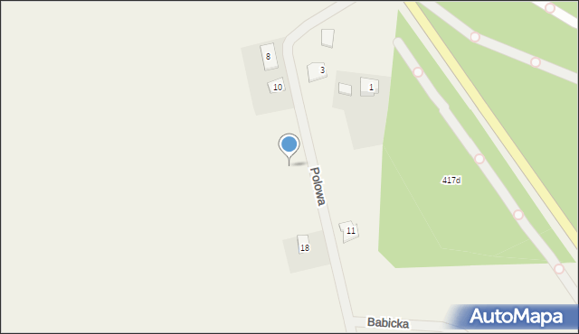 Kłębowiec, Polowa, 14, mapa Kłębowiec