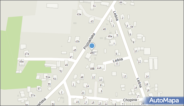 Kleczew, Poznańska, 46C, mapa Kleczew