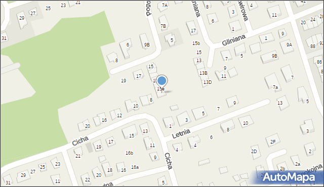 Klepacze, Pogodna, 15f, mapa Klepacze