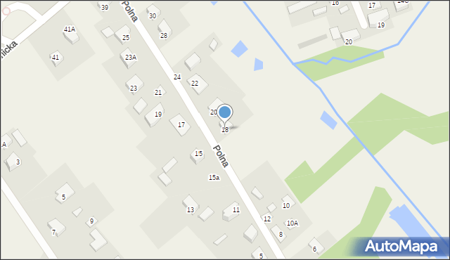 Klepacze, Polna, 18, mapa Klepacze