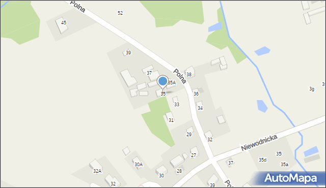 Klepacze, Polna, 35, mapa Klepacze