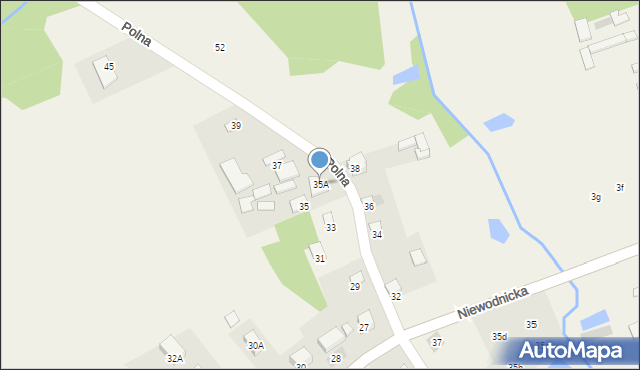 Klepacze, Polna, 35A, mapa Klepacze