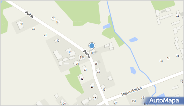 Klepacze, Polna, 38, mapa Klepacze