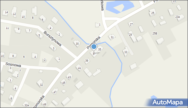 Kleszczewko, Pomorska, 37, mapa Kleszczewko