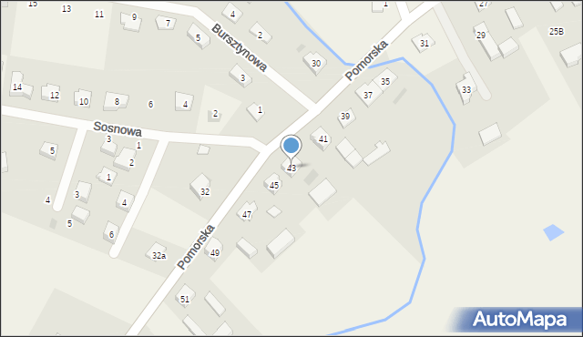 Kleszczewko, Pomorska, 43, mapa Kleszczewko