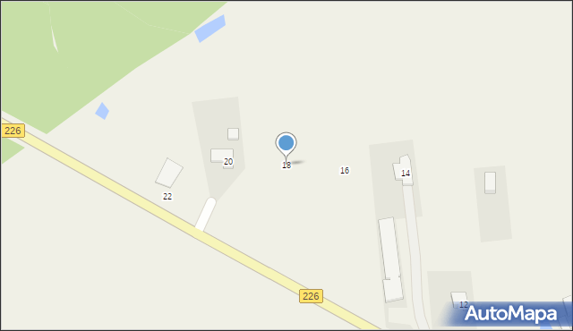 Kleszczewo, Północna, 18, mapa Kleszczewo