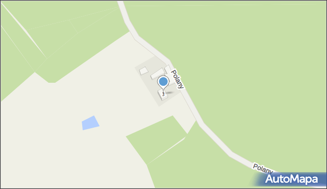 Knapy, Polany, 3, mapa Knapy