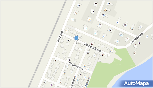 Kobylec, Porzeczkowa, 6, mapa Kobylec