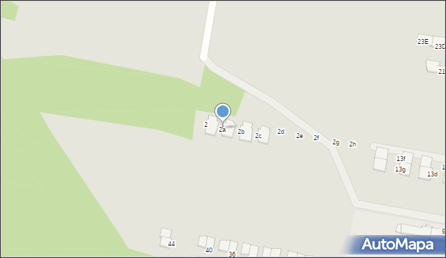 Kobyłka, Podleśna, 2a, mapa Kobyłka