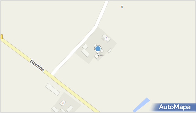 Kokocko, Polna, 2, mapa Kokocko