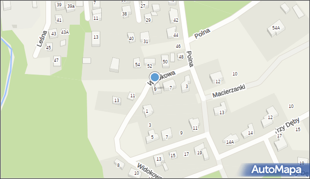 Kolbudy, Polna, 9, mapa Kolbudy