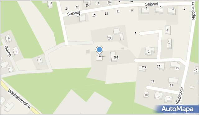 Koleczkowo, Pod Dębem, 7, mapa Koleczkowo