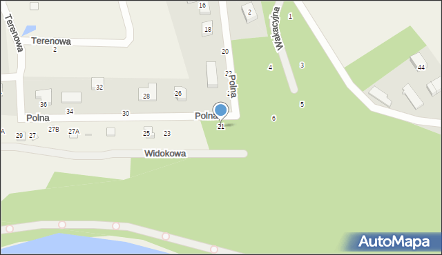 Koleczkowo, Polna, 21, mapa Koleczkowo