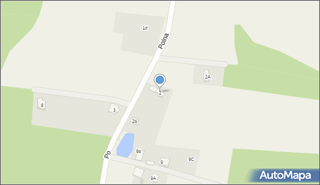 Kolincz, Polna, 2, mapa Kolincz