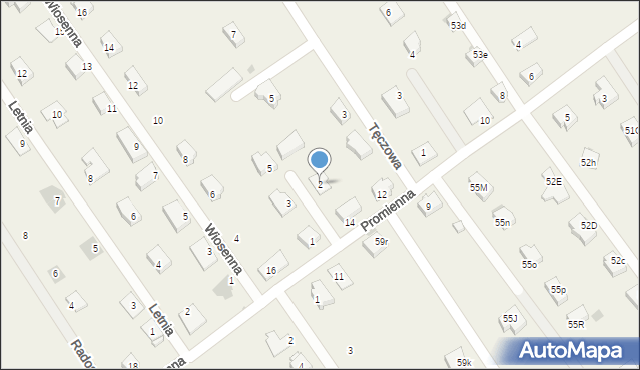 Konikowo, Pogodna, 2, mapa Konikowo