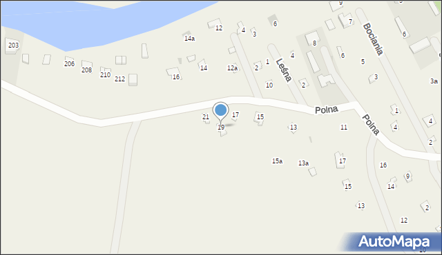 Kopaniec, Polna, 19, mapa Kopaniec