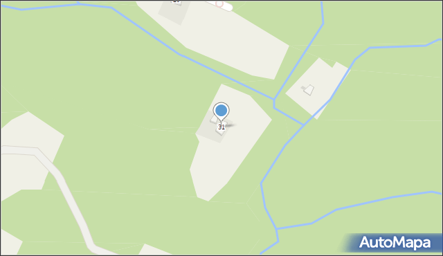 Korczyna, Podzamcze, 31, mapa Korczyna