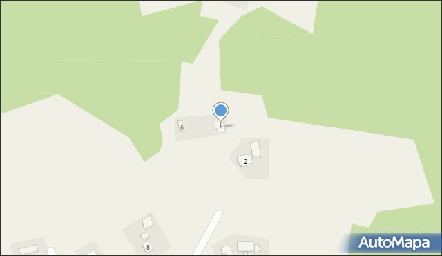 Korczyna, Podzamcze, 4, mapa Korczyna