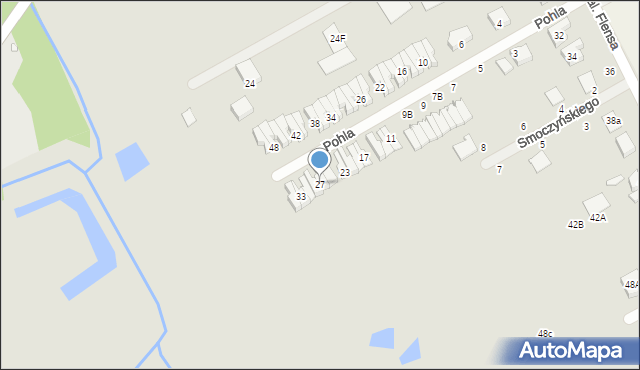 Kórnik, Pohla Edwarda, 27, mapa Kórnik