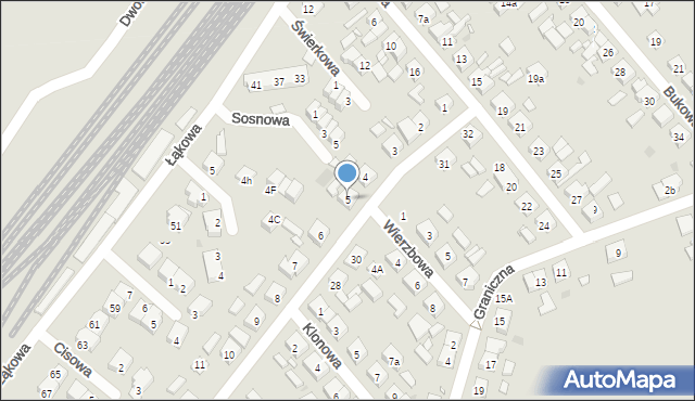 Kościan, Powstańców Wielkopolskich, 5, mapa Kościan