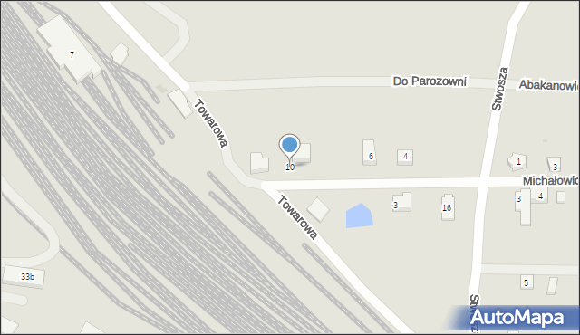 Kościerzyna, Polskiego Czerwonego Krzyża, 10, mapa Kościerzyna