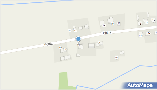 Koszwice, Polna, 5a, mapa Koszwice