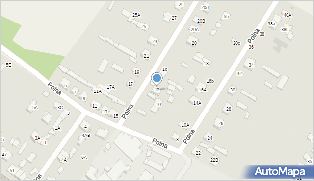 Kozienice, Polna, 12, mapa Kozienice