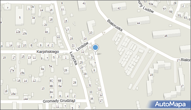 Kraków, Poturalskiego Władysława, 10, mapa Krakowa