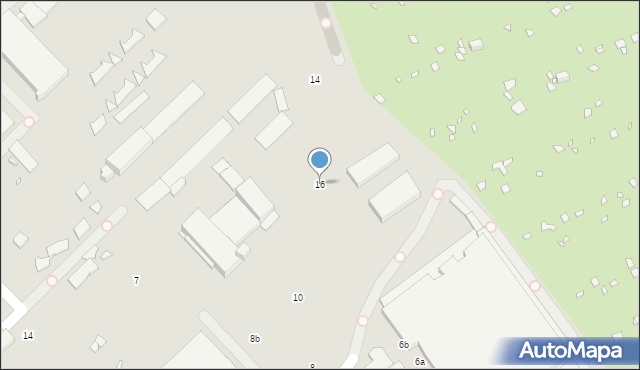 Kraków, Portowa, 16, mapa Krakowa