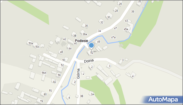 Kraśnik, Podleska, 51, mapa Kraśnik