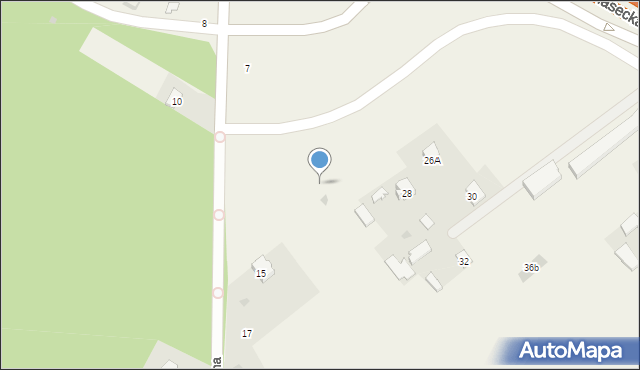 Krępiec, Podleśna, 13, mapa Krępiec