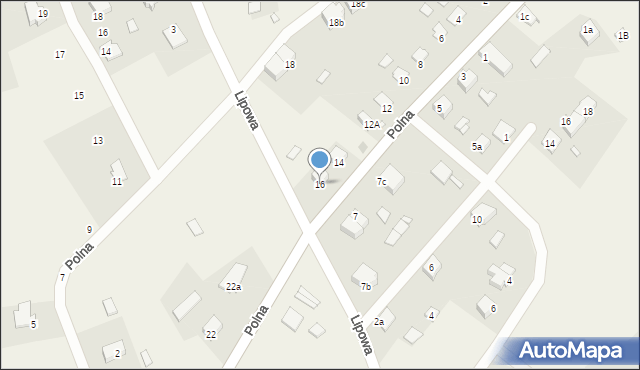 Kruklanki, Polna, 16, mapa Kruklanki