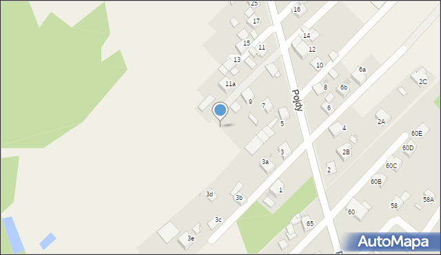 Książenice, Pojdy, ks., 9a, mapa Książenice