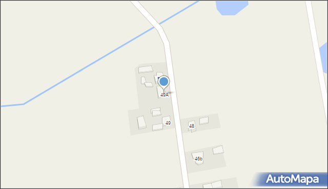 Kuślin, Powstańców Wielkopolskich, 49A, mapa Kuślin